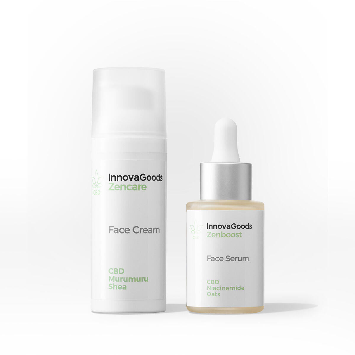 Pack Dúo de Hidratación Facial CBD InnovaGoods